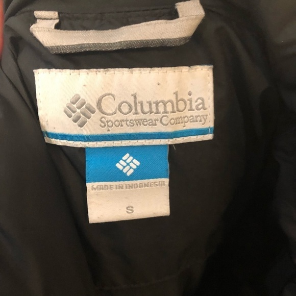 Columbia Black Down Puffer Jacket - Picture 4 of 5